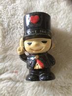 Vintage oude spaarpot in de vorm van politieagent,I Love Par, Ophalen of Verzenden, Zo goed als nieuw, Steen, Aardewerk of Keramiek