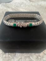 💚Buddha to Buddha Ben stone green D+ 18,5cm💚, Ophalen, Gebruikt, Zilver, Zilver