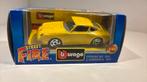 Porsche 911 Carrera 1993 yellow Bburago 1.43, Overige merken, Auto, Ophalen of Verzenden, A