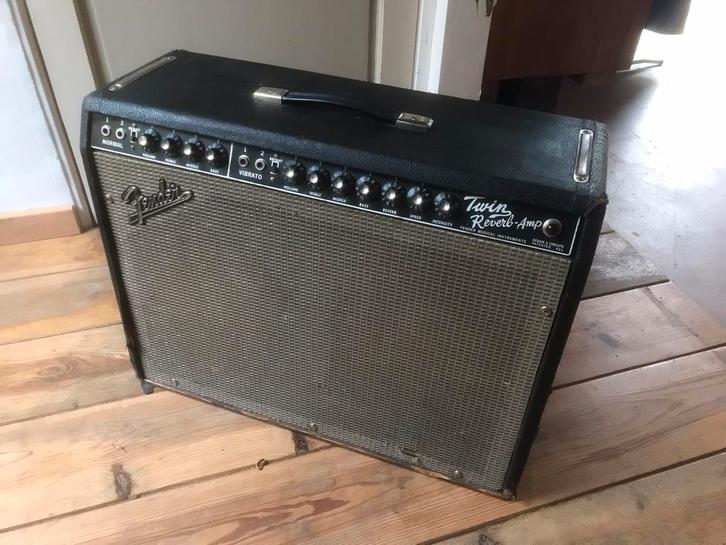 Fender Twin Reverb Blackface 1967, Muziek en Instrumenten, Versterkers | Bas en Gitaar, Gebruikt, Ophalen