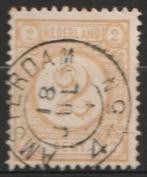 Nederland NVPH 32 gestempeld (1) Amsterdam, Verzenden, T/m 1940, Gestempeld