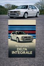 Lancia Delta Integrale bord (met drukfout), Ophalen of Verzenden, Nieuw, Reclamebord
