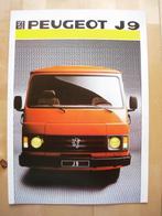 Peugeot J9 Brochure 1986 - Bestelwagen, Ophalen, Zo goed als nieuw, Peugeot, Peugeot