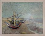 Vissersboten van Vincent van Gogh, Antiek en Kunst, Kunst | Schilderijen | Klassiek, Ophalen