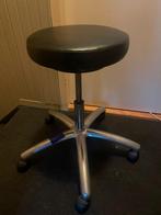 Verstelbare kruk met wielen, Ophalen, In hoogte verstelbaar, Gebruikt, IJzer