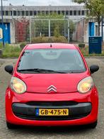 Citroën C1 1.0 3-DRS 2007 Rood 150DKM, Auto's, Citroën, Voorwielaandrijving, Stof, Zwart, 4 stoelen