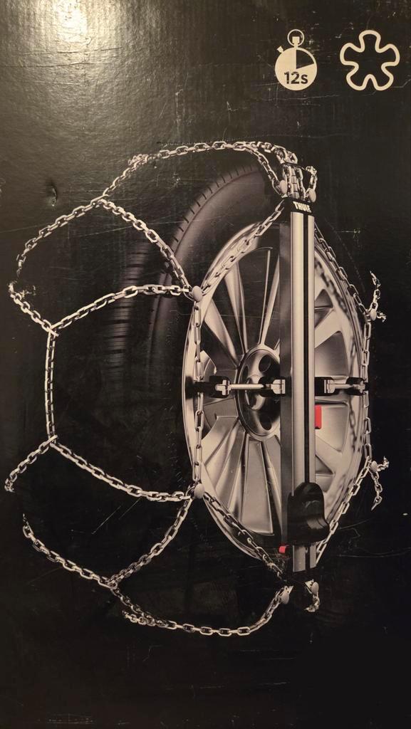 Thule (König) Sneeuwkettingen Easy-Fit CU-9 095 - 14-18 inch, Auto diversen, Sneeuwkettingen, Nieuw, Ophalen of Verzenden