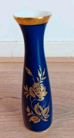 Royal Bavaria porselein vaasje, cobalt blauw, Blauw, Aardewerk of Porselein, Ophalen of Verzenden, Zo goed als nieuw