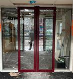 Elektrische schuifdeur dorma, Doe-het-zelf en Verbouw, Kozijnen en Schuifpuien, Ophalen of Verzenden, Gebruikt, Aluminium, Schuifpui