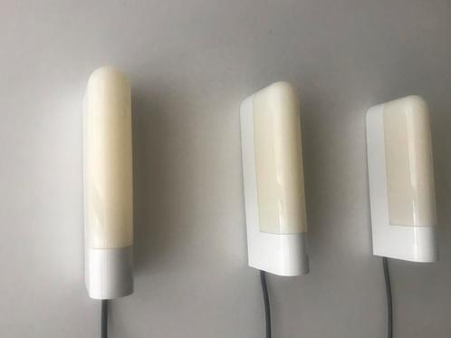 80s Lumiance wall lamps Hiemstra vintage wandlampen, Huis en Inrichting, Lampen | Wandlampen, Gebruikt, Kunststof, Ophalen of Verzenden