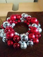 Krans van kerstballen, Diversen, Kerst, Ophalen of Verzenden, Gebruikt