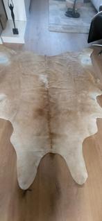 Blonde Koeienhuid - Weinig Gebruikt, Huis en Inrichting, Ophalen, 150 tot 200 cm, 150 tot 200 cm, Overige vormen