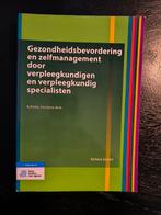 Gezondheidsbevordering en zelfmanagement door verpleegkundig, Barbara Sassen, Sociale wetenschap, Ophalen of Verzenden, Zo goed als nieuw