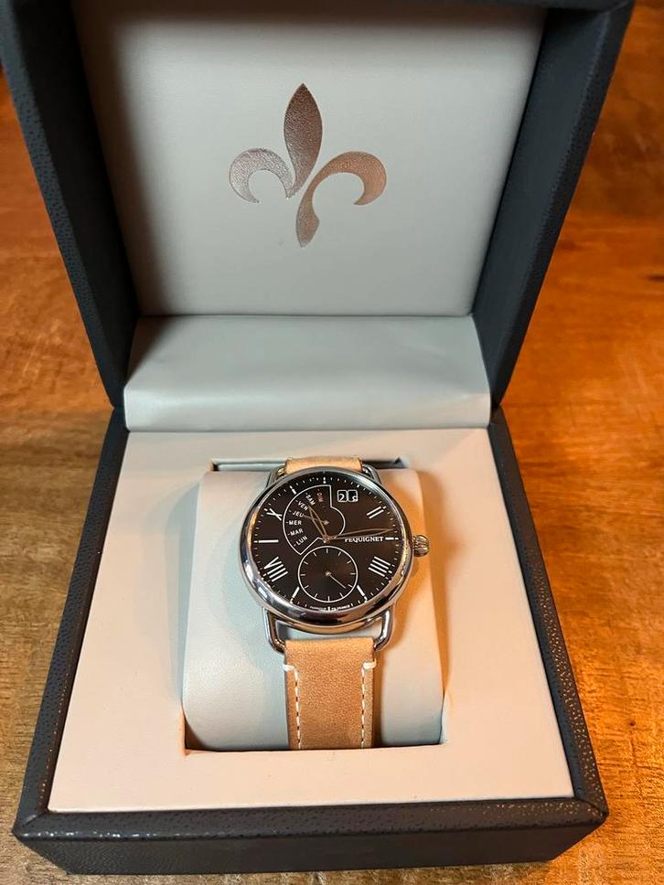 Pequignet Polshorloge - Zo goed als nieuw!, Sieraden, Tassen en Uiterlijk, Horloges | Heren, Zo goed als nieuw, Polshorloge, Overige merken
