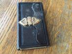Antiek bijbeltje 1884 met gouden slot, Ophalen of Verzenden