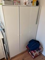 Witte kledingkast 3 deuren, Ophalen of Verzenden, Zo goed als nieuw