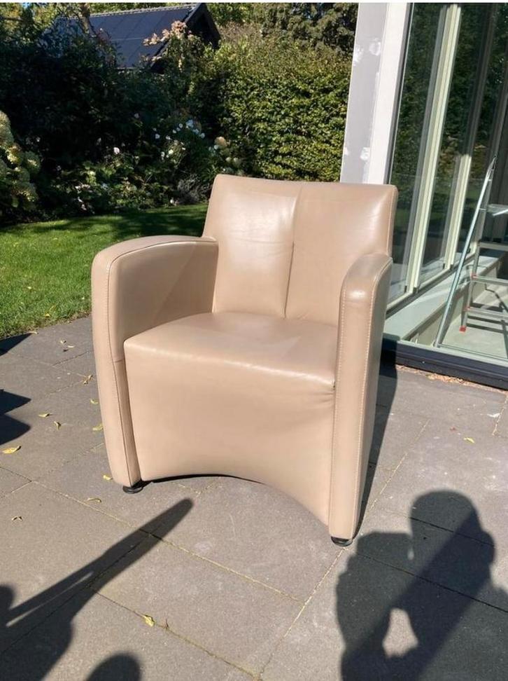 Mooie Leolux Lapita fauteuils, Huis en Inrichting, Fauteuils, Zo goed als nieuw, 50 tot 75 cm, Minder dan 75 cm, Ophalen