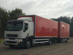 Volvo FE 320 4x2 Euro 5 Manual Koffer Bakwagen Laadklep, Auto's, Vrachtwagens, Euro 5, 320 pk, Wit, Bedrijf