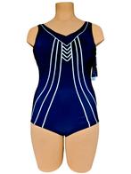Sunflair badpak padded cups zonder beugel 44D, Blauw, Nieuw, Badpak, Ophalen of Verzenden