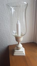 Mooie glazen stolp/ kandelaar op poot, nieuw, Ophalen, Zo goed als nieuw, Overige materialen, Minder dan 25 cm
