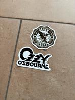 Black Sabbath, Ozzy Osbourne stickers, Verzamelen, Ophalen of Verzenden, Nieuw