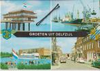 Groeten uit Delfzijl, Ophalen of Verzenden, 1960 tot 1980, Ongelopen, Groningen