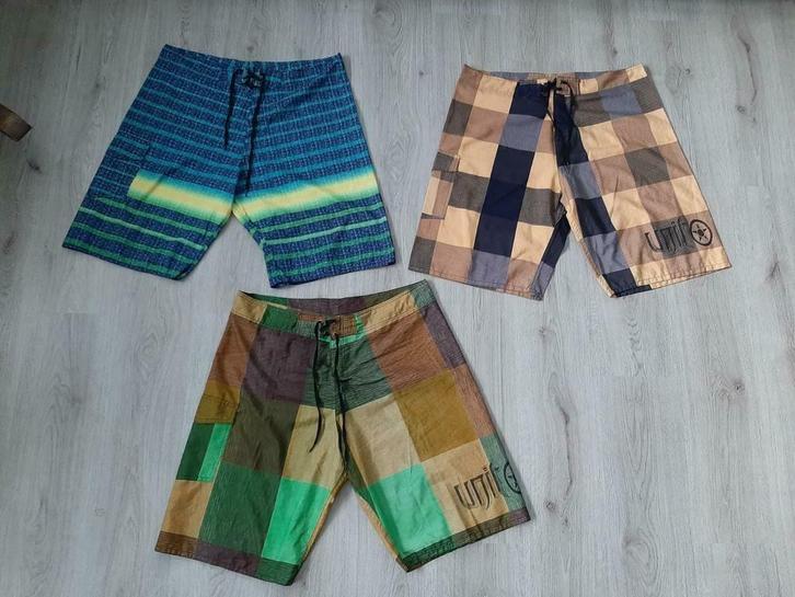 NIEUW!3 bermuda's in 1 koop voor 10 euro/mt XL, Kleding | Heren, Badmode en Zwemkleding, Maat 56/58 (XL), Ophalen of Verzenden
