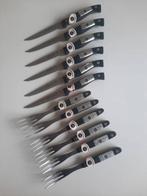 steakmessen en vorken Waltmann und Sohn .12-delig NIEUW !, Ophalen of Verzenden, Nieuw, Rvs of Chroom, Los bestek