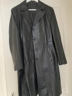 Lange zwarte leren Arma jas maat 40, Kleding | Dames, Jassen | Winter, Maat 38/40 (M), Zwart, Arma, Ophalen of Verzenden