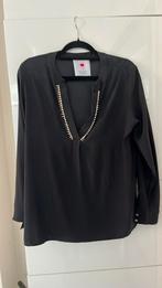 Herzen’s Angelegenheit zijden blouse, Kleding | Dames, Verzenden, Zo goed als nieuw, Maat 42/44 (L), Zwart