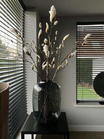 Zijden silka magnoliatak wit 88cm NIEUW! beschikbaar voor biedingen