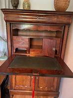 Antiek Mahonie Secretaire, Antiek en Kunst, Antiek | Meubels | Kasten, Ophalen