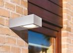 Massive buitenlamp Graz metaal grijs nieuw, Tuin en Terras, Minder dan 50 watt, Wandlamp, Ophalen of Verzenden, Netvoeding