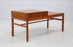 Vintage teak halkastje/bankje, Zweden 1960, Ophalen of Verzenden, Gebruikt
