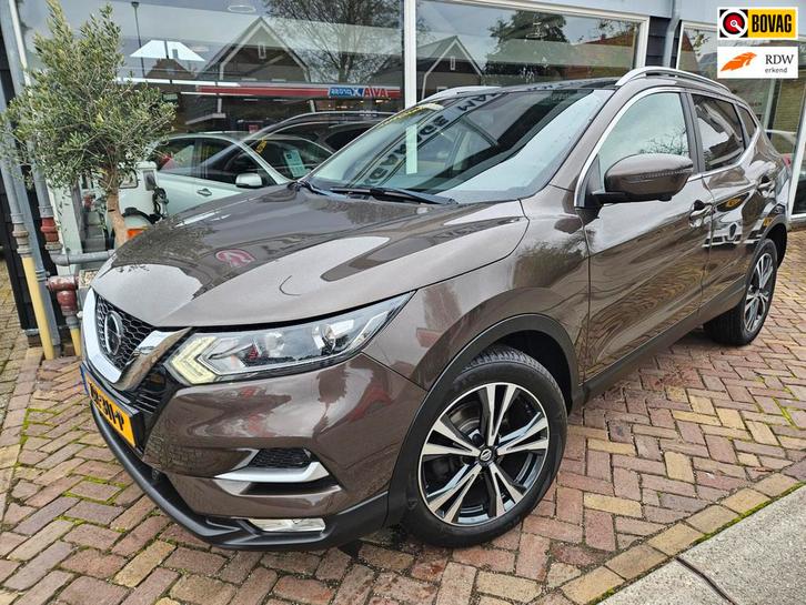 Nissan Qashqai 1.3 DIG-T Tekna, Auto's, Nissan, Te koop, Qashqai, 360° camera, ABS, Airbags, Airconditioning, Bochtverlichting