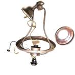 Vintage lamp Koper- of Brons- Messing schilderijverlichting, Ophalen of Verzenden