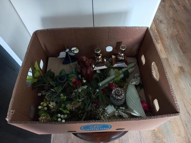Diverse Kerstspullen in Doos, Huis en Inrichting, Woonaccessoires | Overige, Gebruikt, Ophalen of Verzenden