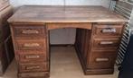 Antiek Houten Bureau met Lades, Ophalen