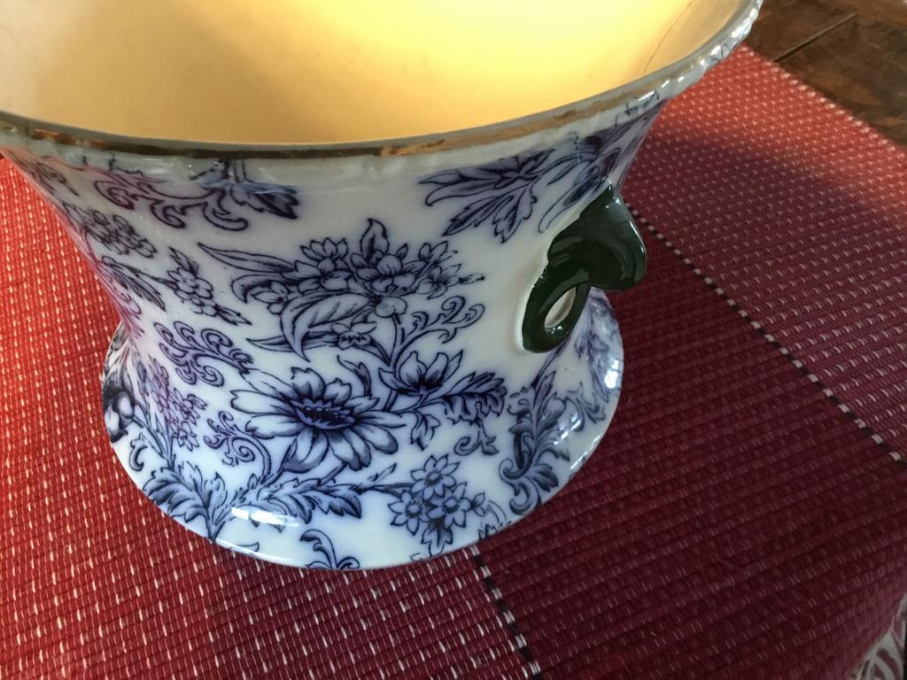 Antieke Vaas Burleigh Ware Co. Burslem England, Antiek en Kunst, Ophalen