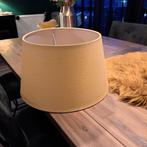 Lampenkap okergeel, Huis en Inrichting, Lampen | Lampenkappen, Ophalen, Overige kleuren, Rond, Zo goed als nieuw
