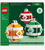 Lego kerst limited edition 40604 kerstballen, Kinderen en Baby's, Speelgoed | Duplo en Lego, Ophalen of Verzenden, Nieuw, Complete set