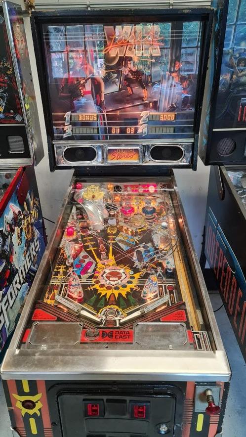 Flipperkast Laser War, Verzamelen, Automaten | Flipperkasten, Gebruikt, Overige soorten, Flipperkast, Data East, Ophalen of Verzenden