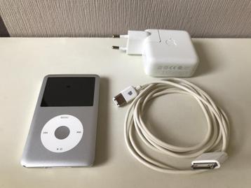 Apple iPod Classic 120 GB + Originele Lader en Kabel beschikbaar voor biedingen