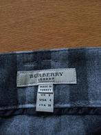 C1036 Burberry maat XS=34 wollen pantalon broek grijs wol, Kleding | Dames, Broeken en Pantalons, Kort, Ophalen of Verzenden, Zo goed als nieuw