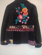 Geborduurde vintage jas Frime, Kleding | Dames, Maat 38/40 (M), Zwart, Ophalen of Verzenden, Zo goed als nieuw