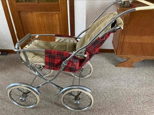 Retro jaren 60 wandelwagen, verstelbare voetensteun, inklapb, Kinderen en Baby's, Kinderwagens en Combinaties, Gebruikt, Overige merken