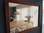 Prachtig oud verweerde spiegel in mahonie lijst, 50 tot 100 cm, Minder dan 100 cm, Rechthoekig, Ophalen