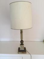 Tafellamp met onyx voet., Huis en Inrichting, Lampen | Tafellampen, Ophalen of Verzenden, Gebruikt, Overige materialen, 50 tot 75 cm