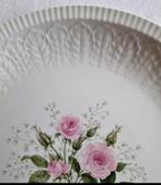 Ronde platte schaal Pontesa gipskruid roze roos, Ophalen of Verzenden