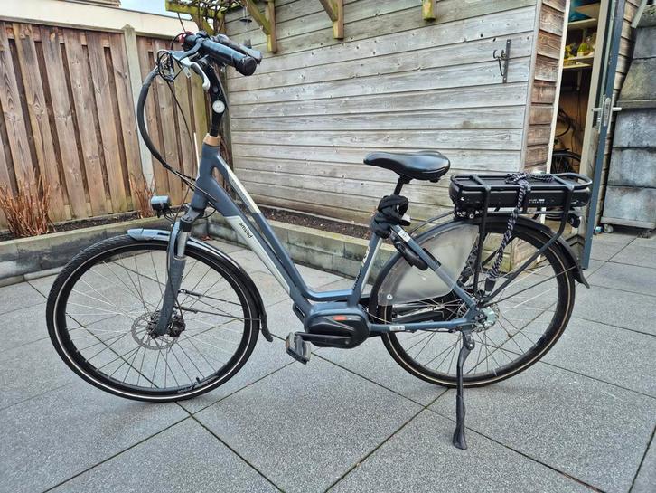 Amslod wellington mx dames elektrische fiets met middenmotor, Fietsen en Brommers, Elektrische fietsen, Gebruikt, Overige merken